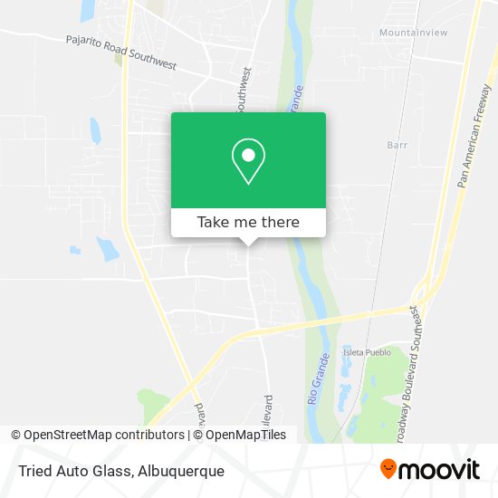 Tried Auto Glass map