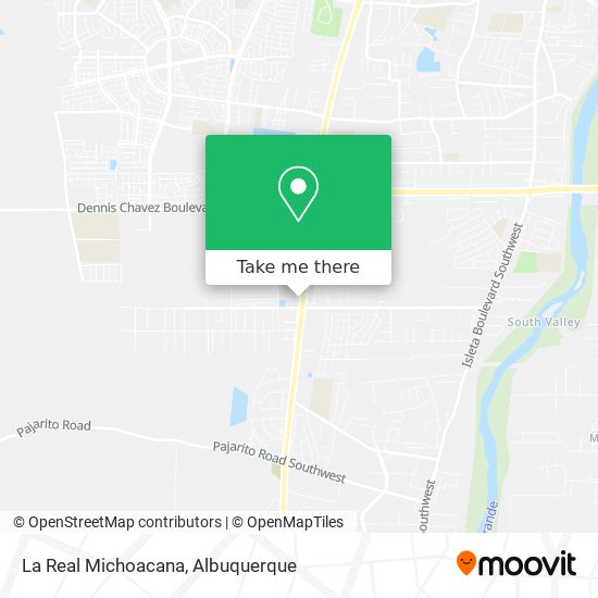 Mapa de La Real Michoacana