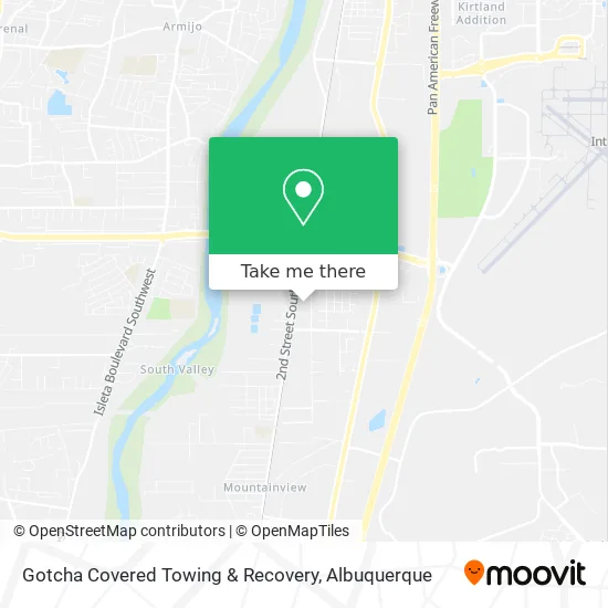 Mapa de Gotcha Covered Towing & Recovery