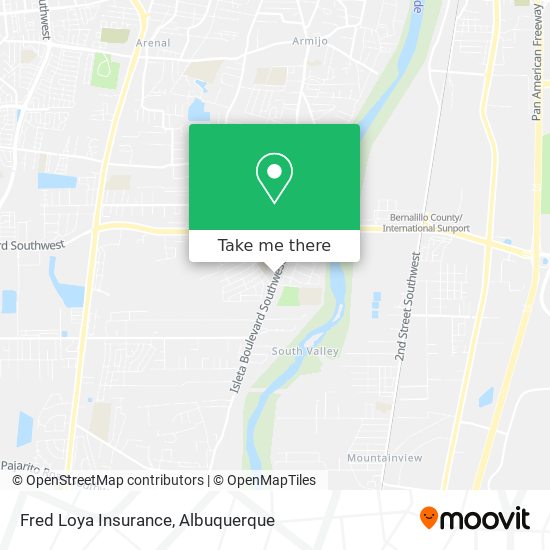 Mapa de Fred Loya Insurance