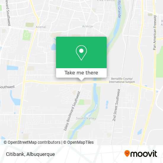 Mapa de Citibank
