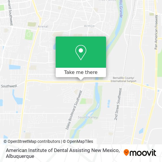American Institute of Dental Assisting New Mexico map