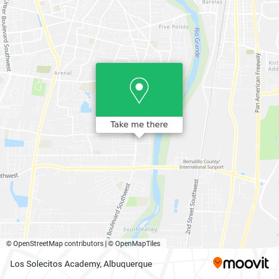 Los Solecitos Academy map