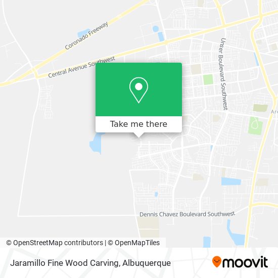 Mapa de Jaramillo Fine Wood Carving