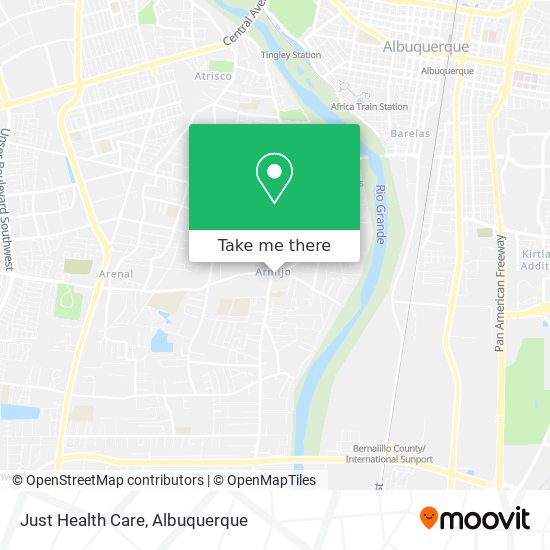 Mapa de Just Health Care