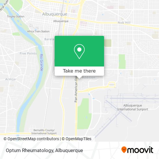 Optum Rheumatology map