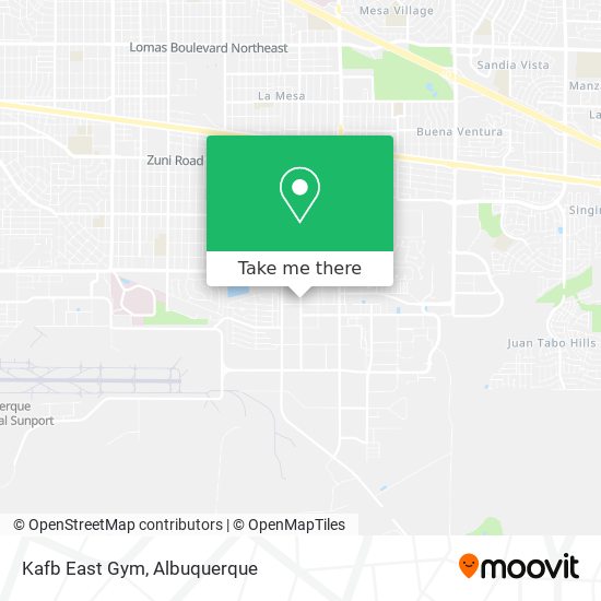 Mapa de Kafb East Gym
