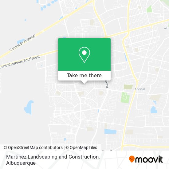 Martinez Landscaping and Construction map