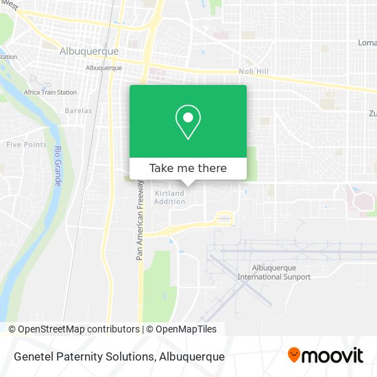 Genetel Paternity Solutions map