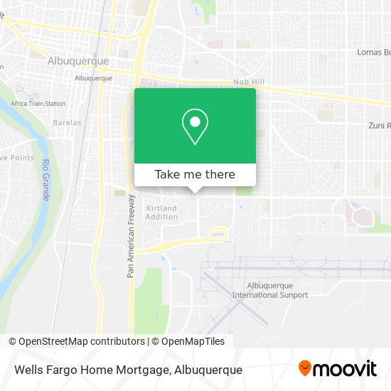 Mapa de Wells Fargo Home Mortgage