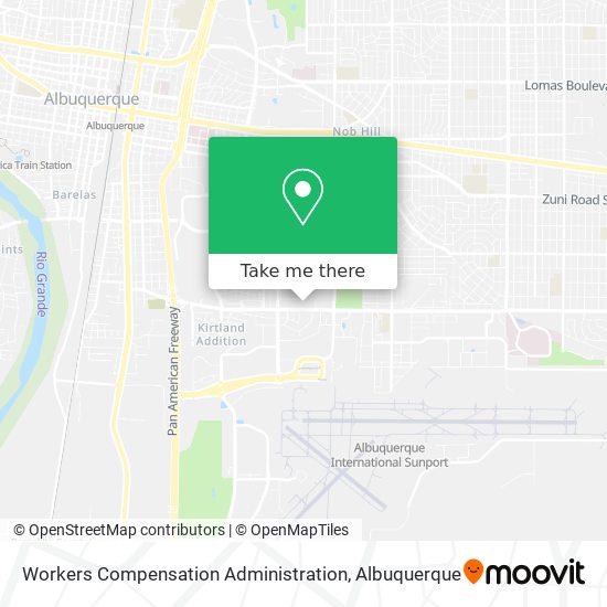 Workers Compensation Administration map