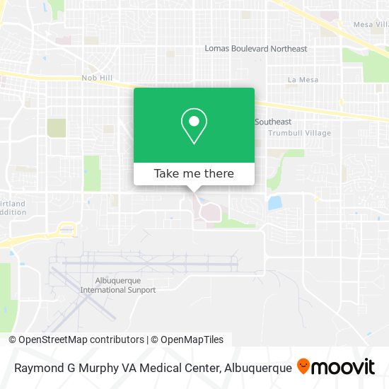 Raymond G Murphy VA Medical Center map