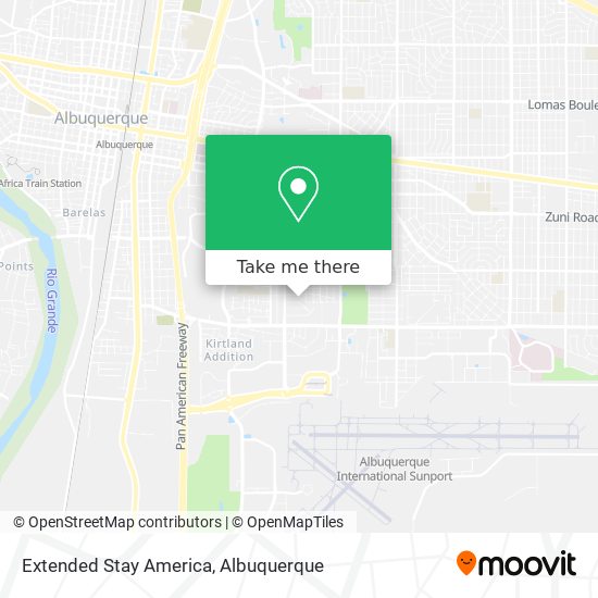 Extended Stay America map