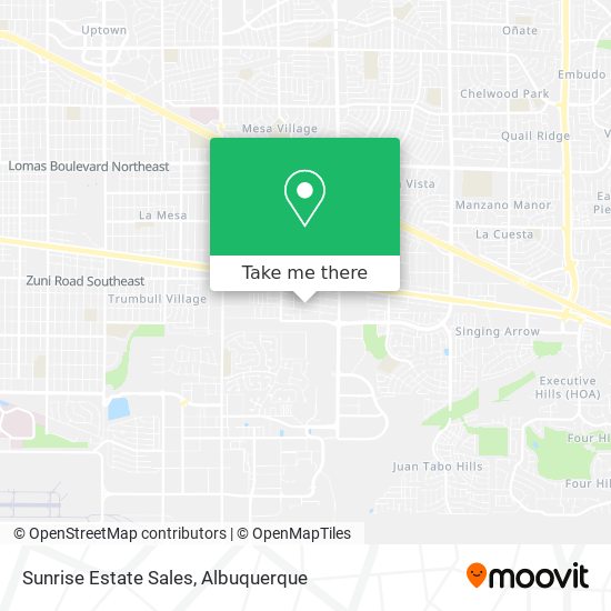 Sunrise Estate Sales map