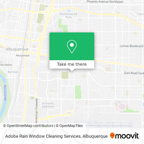 Adobe Rain Window Cleaning Services map