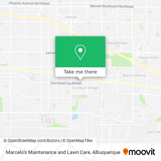 Marcelo's Maintenance and Lawn Care map