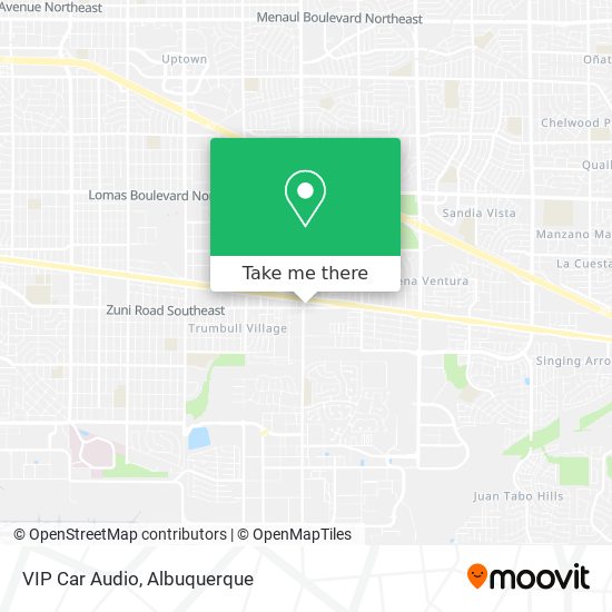 VIP Car Audio map