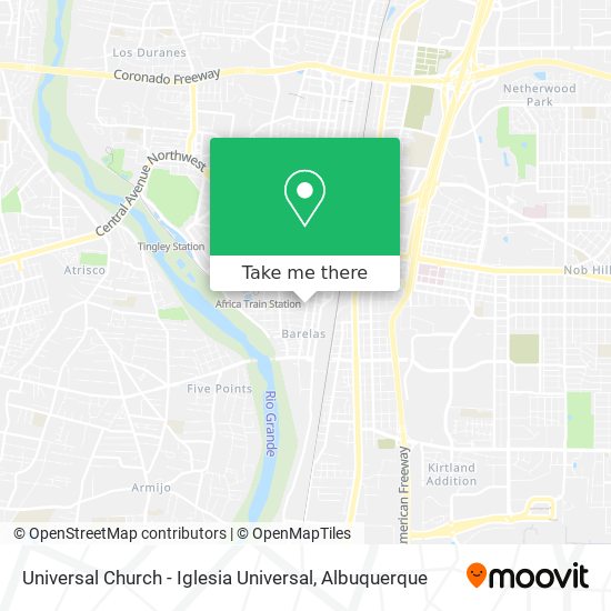 Mapa de Universal Church - Iglesia Universal