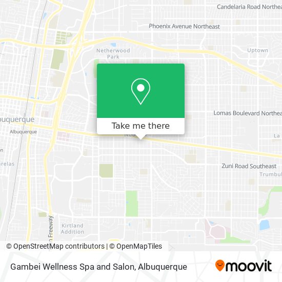 Mapa de Gambei Wellness Spa and Salon