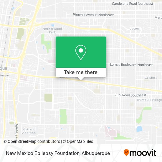 Mapa de New Mexico Epilepsy Foundation