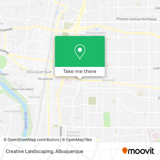Creative Landscaping map