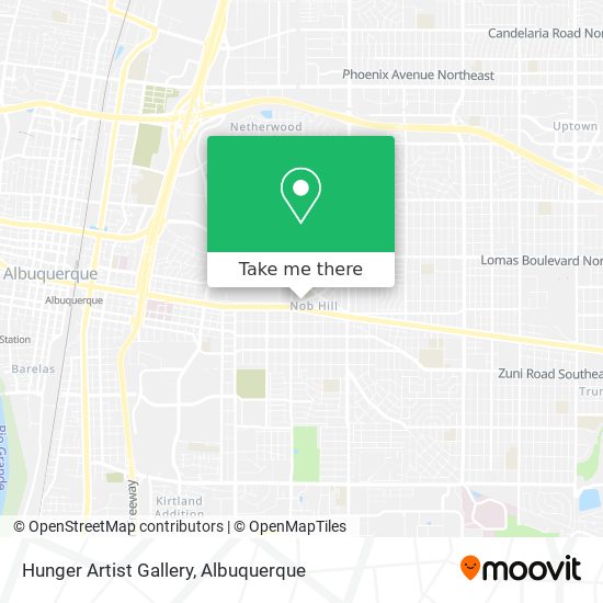 Hunger Artist Gallery map