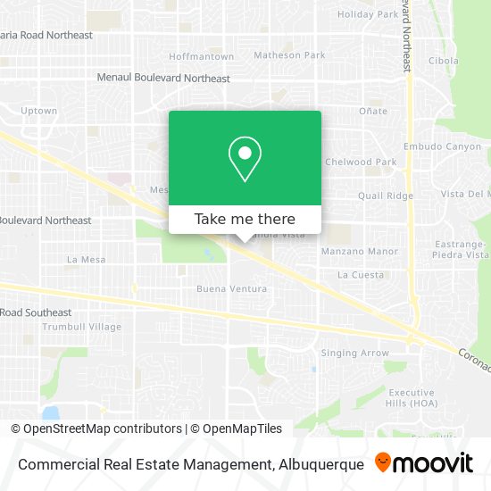 Commercial Real Estate Management map