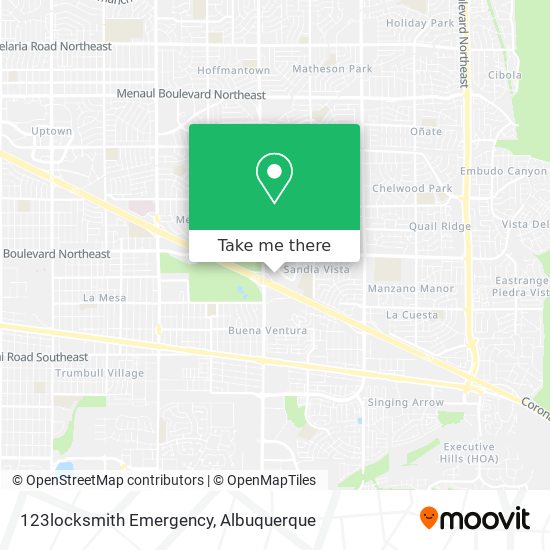 123locksmith Emergency map