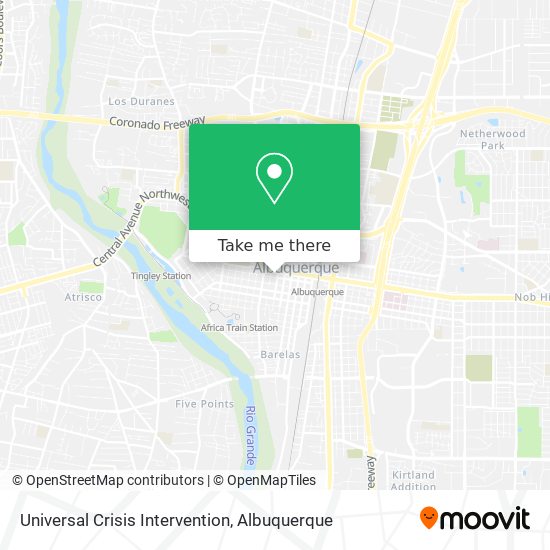 Universal Crisis Intervention map