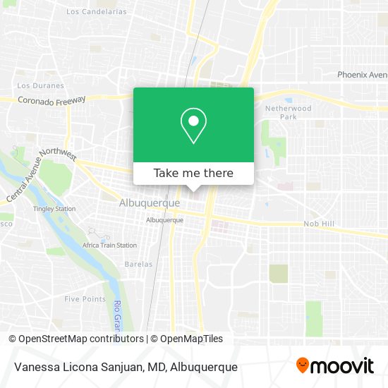 Vanessa Licona Sanjuan, MD map