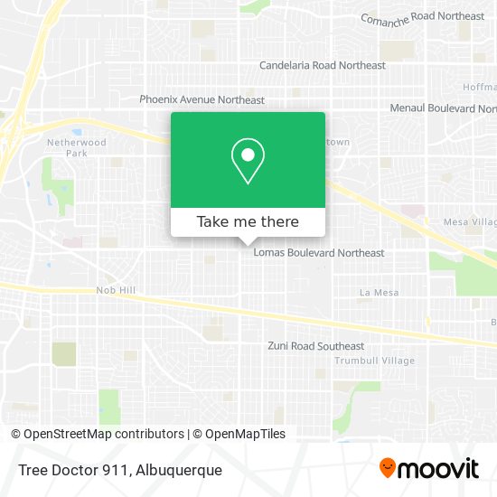 Mapa de Tree Doctor 911
