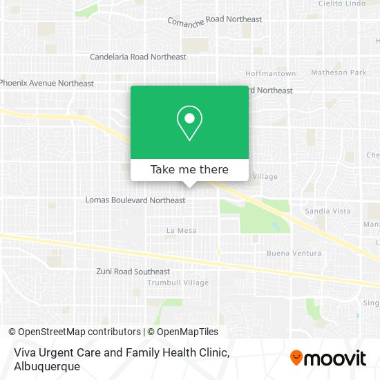 Mapa de Viva Urgent Care and Family Health Clinic