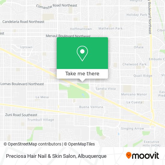 Preciosa Hair Nail & Skin Salon map