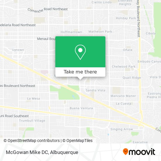 McGowan Mike DC map