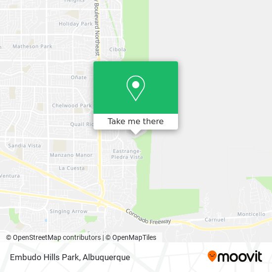 Mapa de Embudo Hills Park