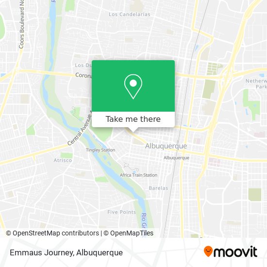 Mapa de Emmaus Journey