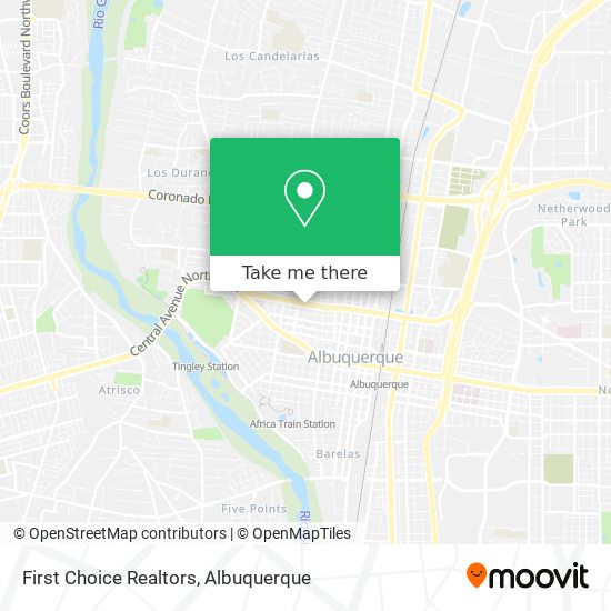 Mapa de First Choice Realtors