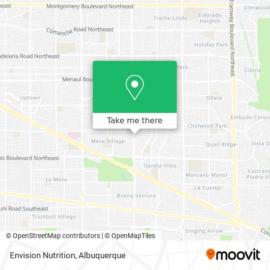 Envision Nutrition map