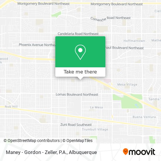 Maney - Gordon - Zeller, P.A. map