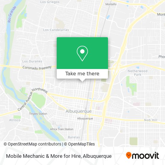 Mobile Mechanic & More for Hire map
