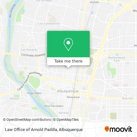 Law Office of Arnold Padilla map