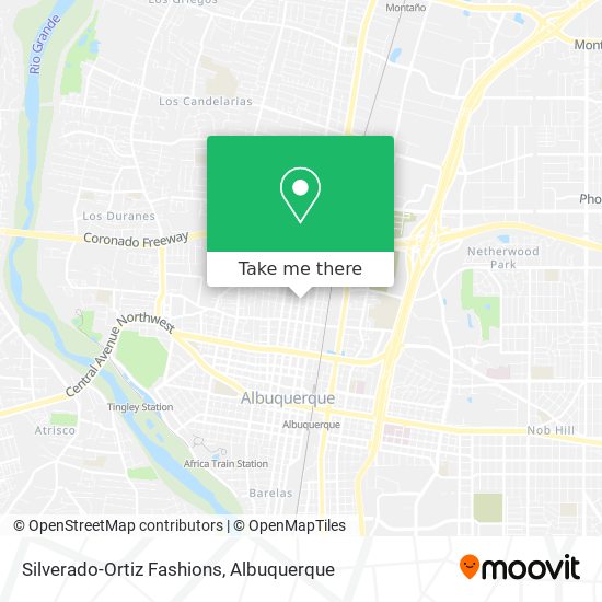 Silverado-Ortiz Fashions map