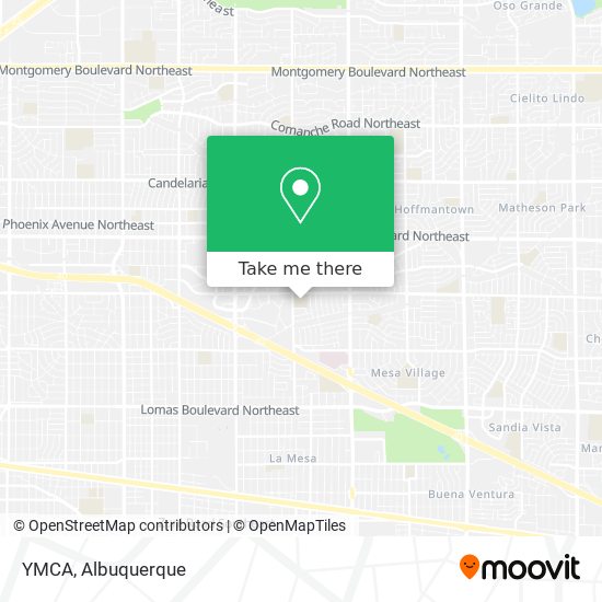 YMCA map