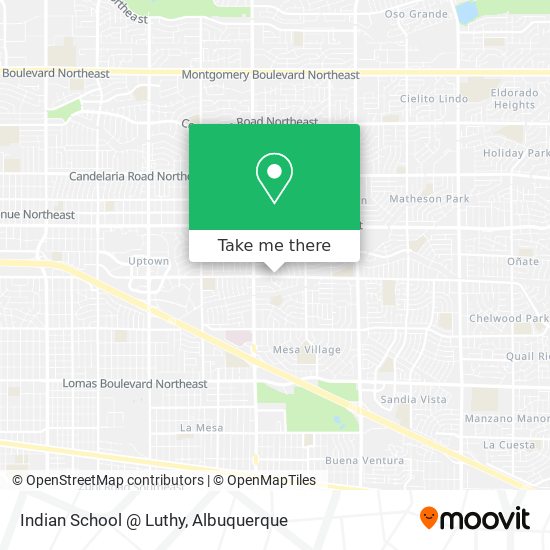 Indian School @ Luthy map