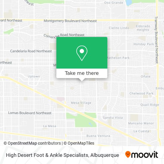 High Desert Foot & Ankle Specialists map
