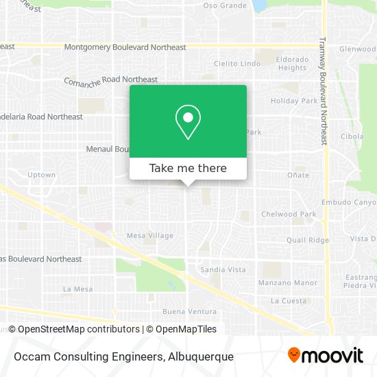 Occam Consulting Engineers map