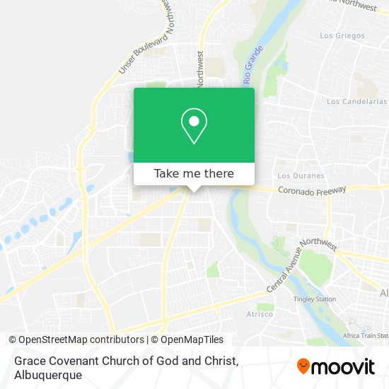 Mapa de Grace Covenant Church of God and Christ