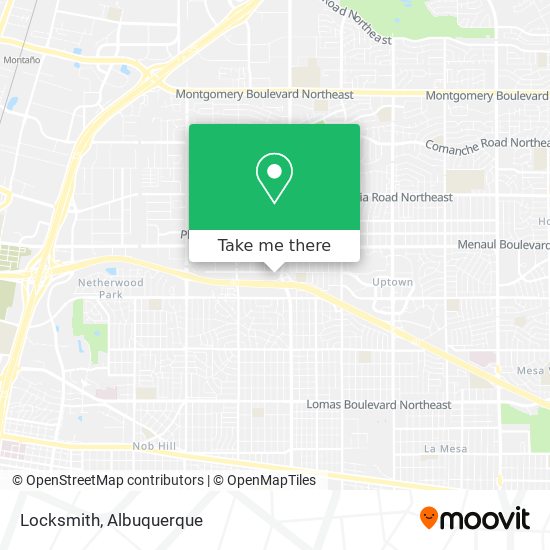 Locksmith map