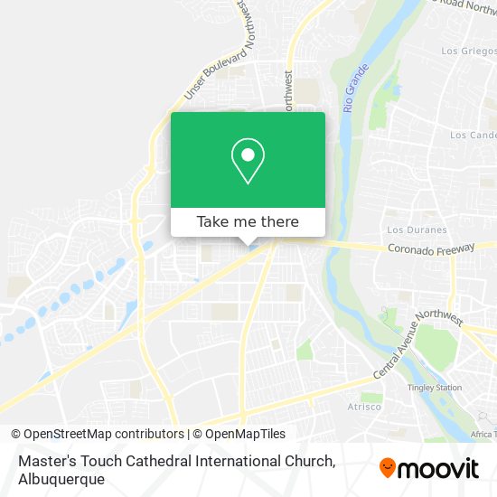 Master's Touch Cathedral International Church map