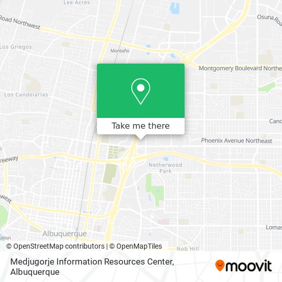 Medjugorje Information Resources Center map